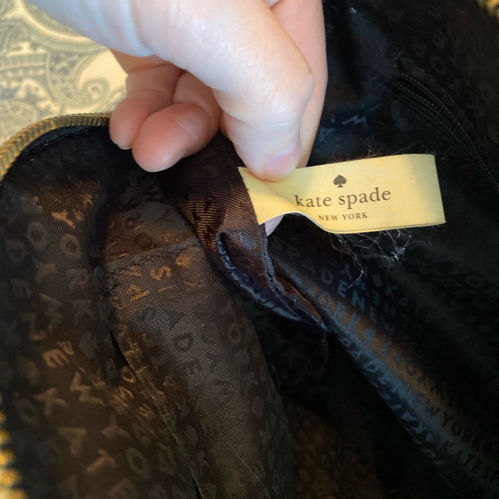 Black and white leather Kate spade purse - Picture 11 of 15